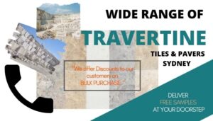 travertine tiles pavers on sale sydney